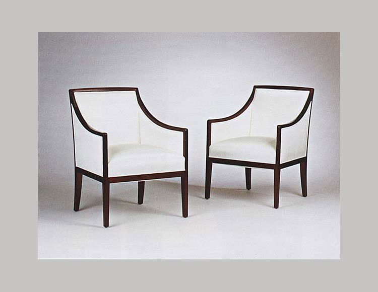 Jean Michael Frank Style Armchairs